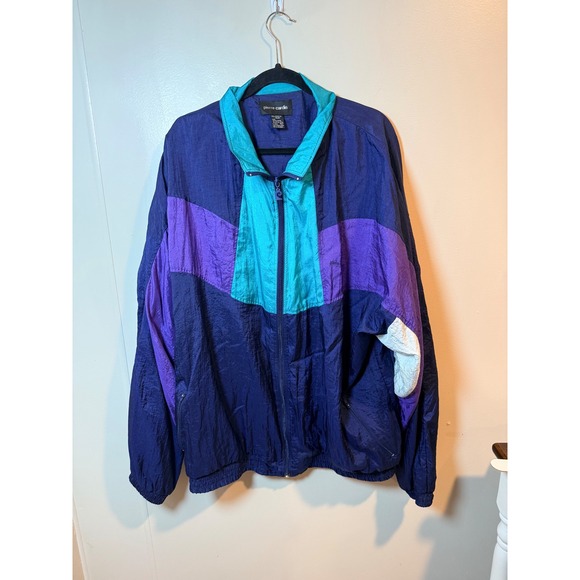 Pierre Cardin Other - Vintage 90's Pierre Cardin Colorblock Track Jacket Full Zip Windbreaker Mens 3XT